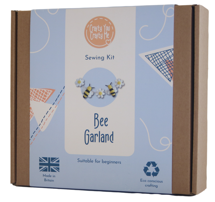 Bee Felt Garland Kit